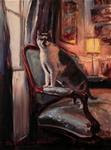 Studio Cat - Posted on Thursday, November 27, 2014 by Jonelle Summerfield