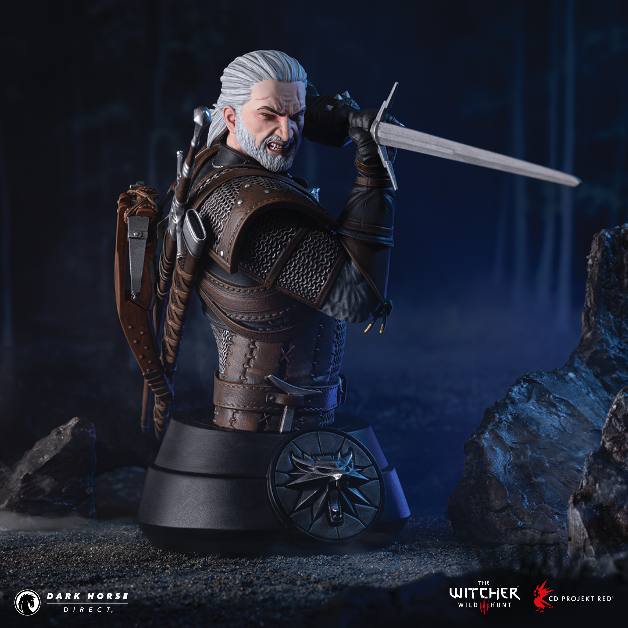 Witcher 3 - Wild Hunt Geralt Bust