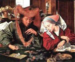 Marinus van Reynerswaele - Moneylender and his Wife (1539)