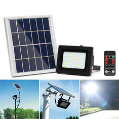 400LM 54 LED IP65 luz de painel solar impermeavel + controle remoto