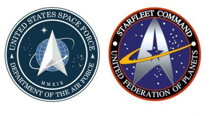 space force star fleet logo
