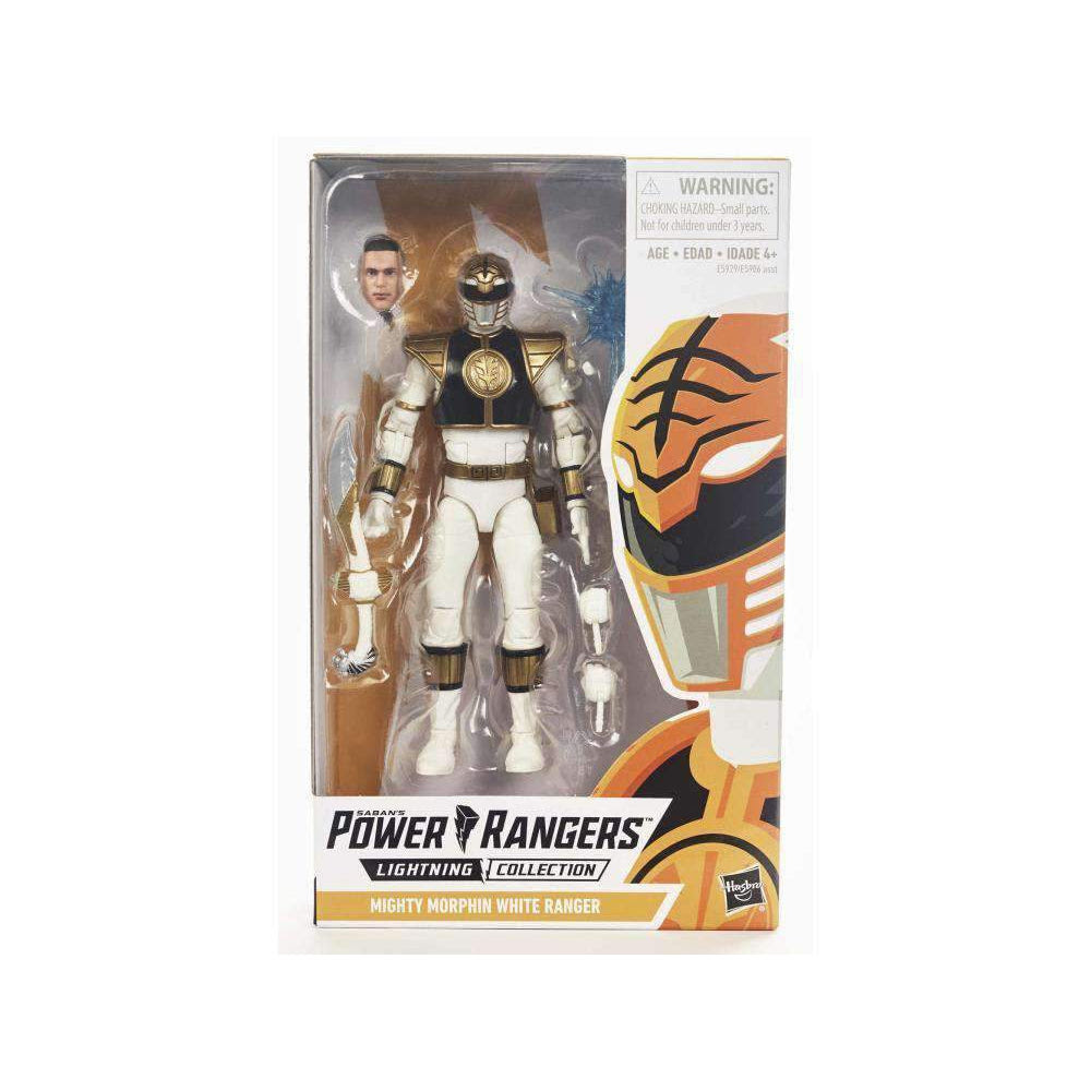 Image of Mighty Morphin Power Rangers Lightning Collection White Ranger