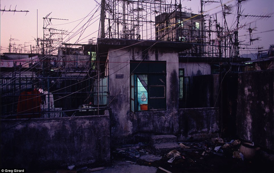 Many of the residents protested the evictions and said they were happy living in the squalid conditions, but they were forced out