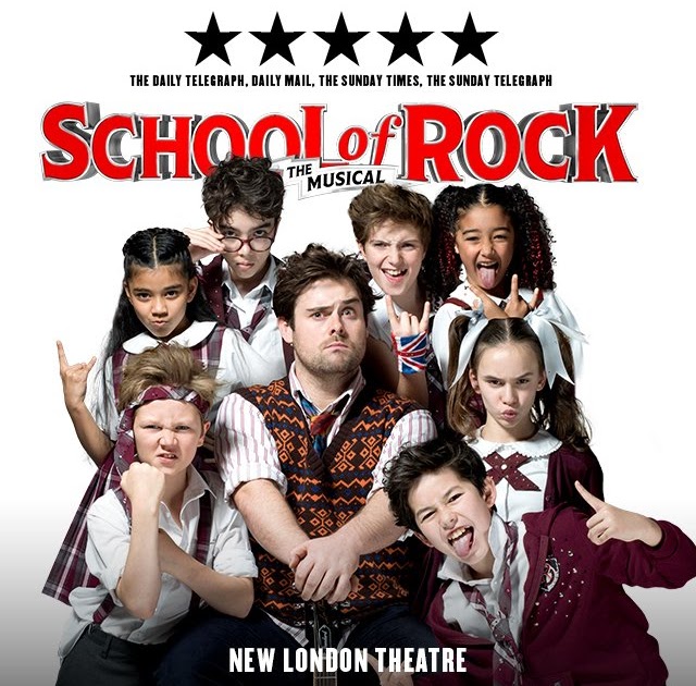 All About London: School of Rock The Musical New London Theatre, London ...