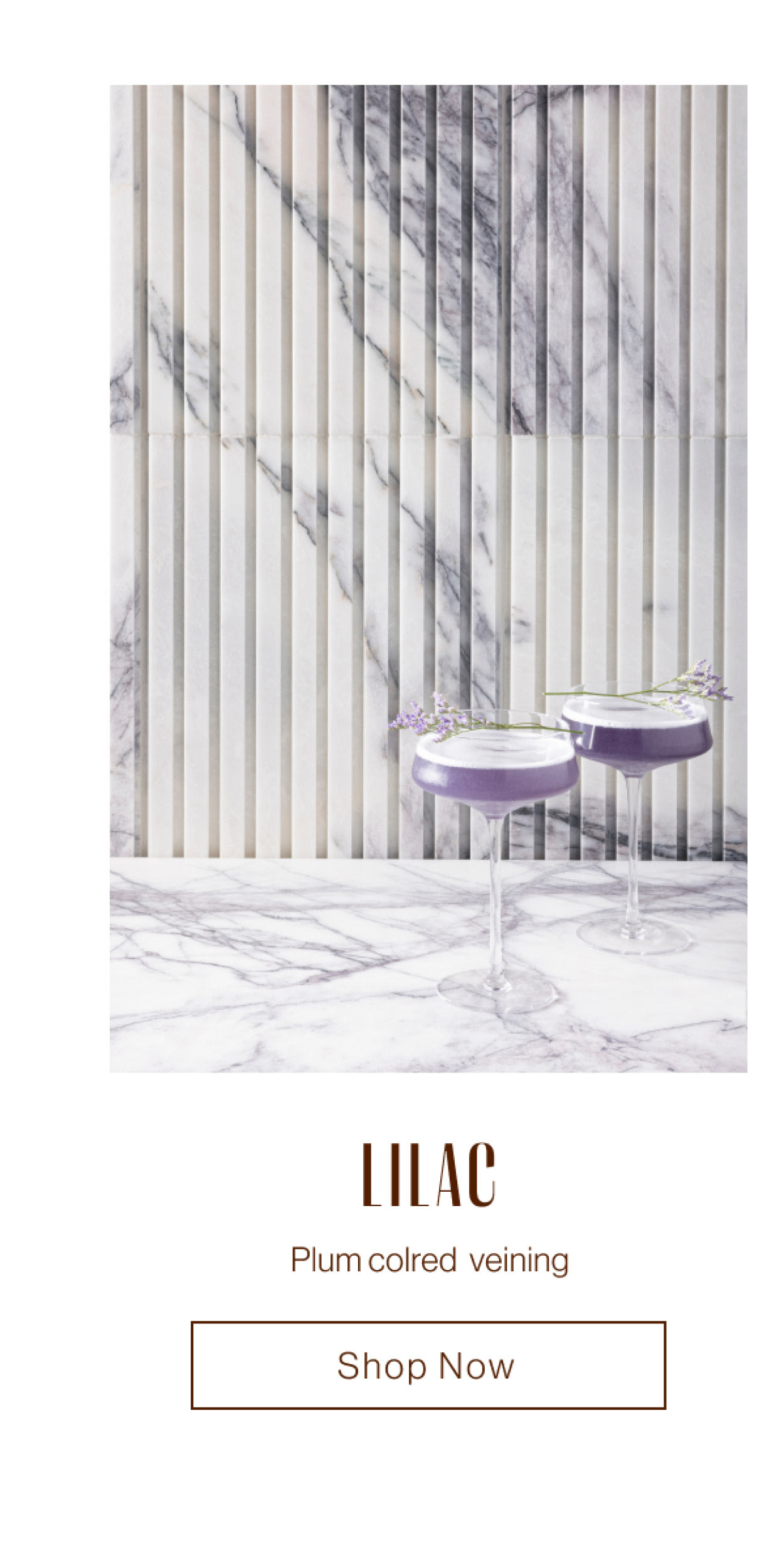 Artistic Tile - Lilac Groove Tile