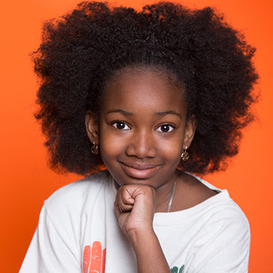 Black student with natural hairstyle