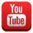 Icono red social, youtube