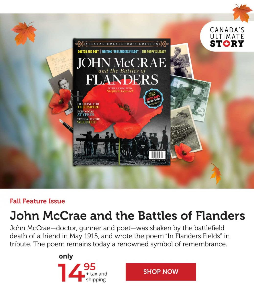 John McCrae and the Battles of Flanders