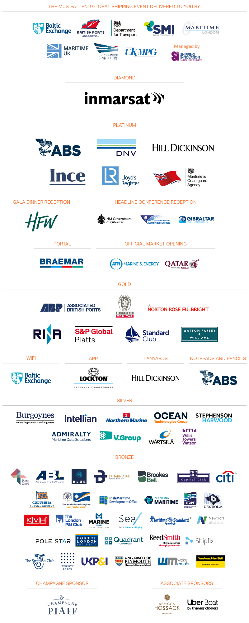 Sponsors
