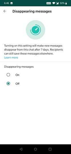 disparition des messages sur whatsapp 5