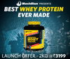 MuscleBlaze Whey Protein, 4...