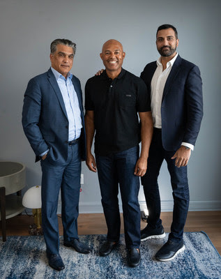 UIBL executive team (L to R): Kanwal S. Sra, Founder, Chairman and CEO; Mariano Rivera, Co-President; Kash Shaikh, President and CMO