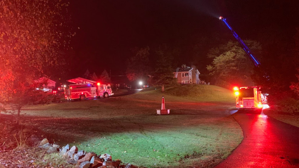  Firefighters battle flames at Cumberland home