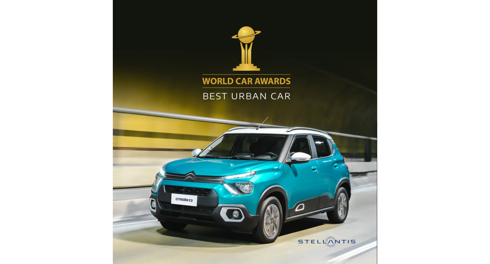 El nuevo Citroën C3 gana el premio al “Best Urban Car” en los World Car Awards 2023