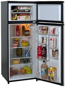  Avanti RA7316PST 2-Door Apartment Size Refrigerator, Black price