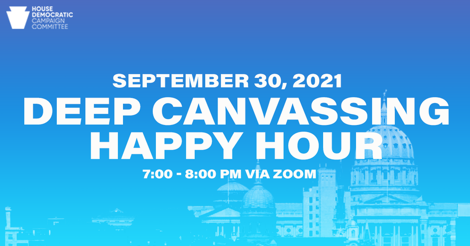 Turn PA Blue virtual fall kickoff, September 9 at 7:30PM ET