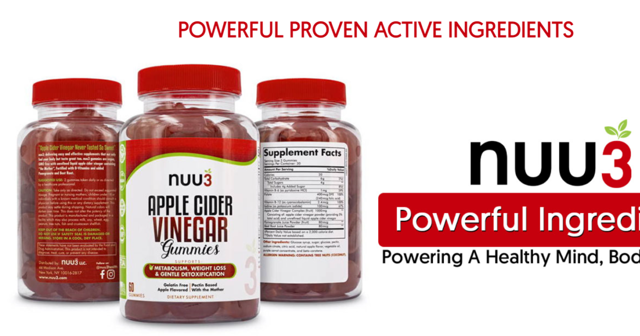 Nuu3 ACV Gummies Reviews [! Warning Exposed 2022] Does Nuu3 ACV Gummies  Really Work? Review After 30 Days Use