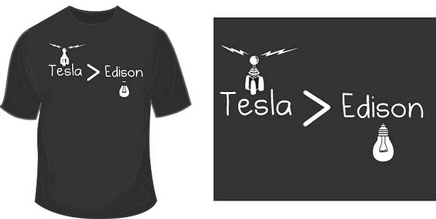 Tesla, 1884'te Birleşik devletlere ilk defa geldiğinde, Thomas Edison için çalışır. Edison henüz ampulün patentini almıştır ve elektriğin dağıtımı için bir sisteme ihtiyaç duymaktadır.