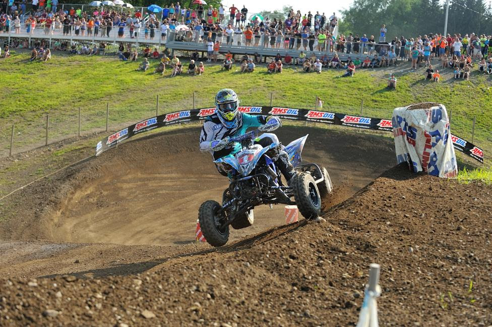 Wienen continues to sit atop the AMA Pro ATV field with four motos remaining.Photo: Ken Hill