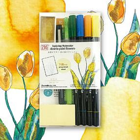 Exploring Watercolor Sets: How to Paint Flowers