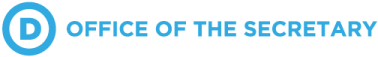Logo of the Democratic National Committee Office of the Secretary