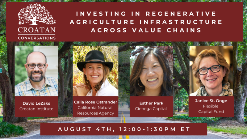 Regenerative Ag Infrastructure Webinar