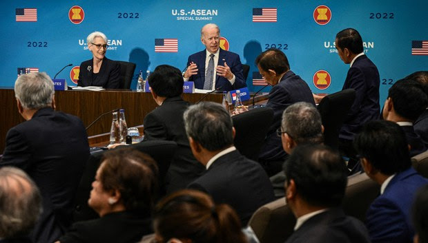 Biden touts 'free and open' Indo-Pacific in summit with ASEAN rulers