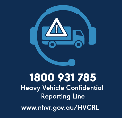 HVNL - Heavy Vehicle Confidential Reporting Line