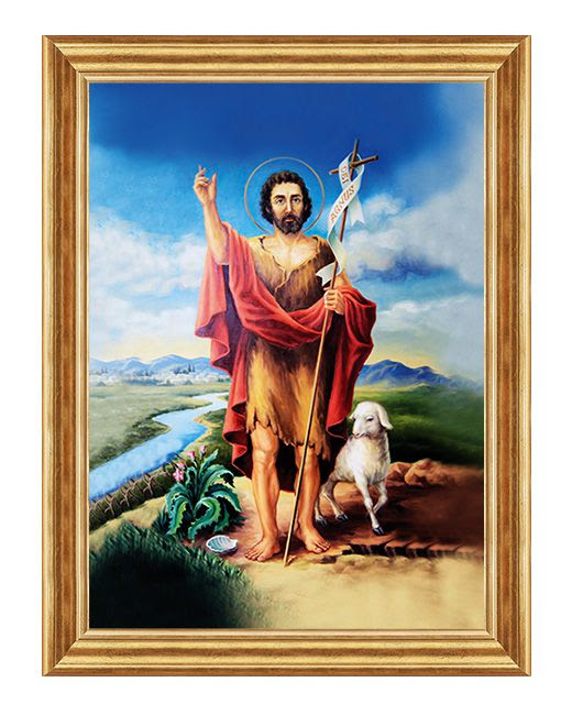 Święty Jan Chrzciciel - Obraz religijny