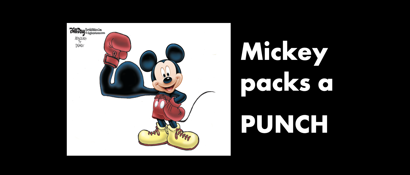 Mickey packs a punch