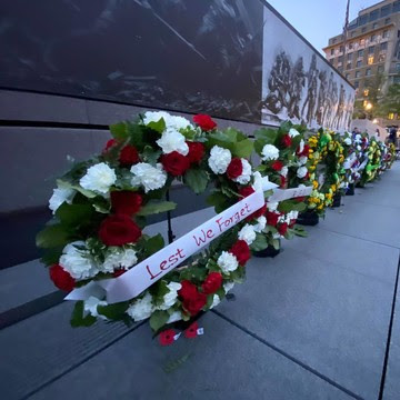 ANZAC Day 2022at National WWI Memorial