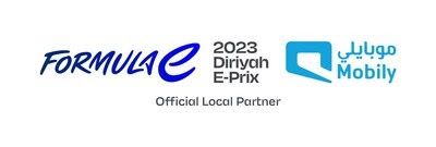 Mobily and 2023 Diriyah E-Prix Logo