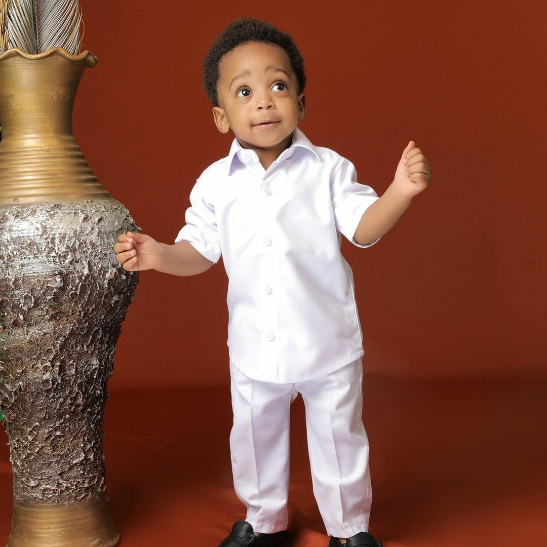 ?Regina Daniels and her billionaire husband, Ned Nwoko celebrate their son, Munir on his first birthday (photos)