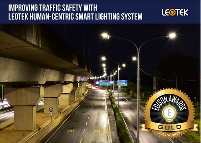 The lighting innovation from LEOTEK Corporation won the Edison Awards with a Gold and a Bronze medal The lighting innovation from LEOTEK Corporation won the Edison Awards with a Gold and a Bronze medal