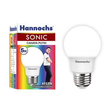 Hannochs Sonic Lampu LED - Cahaya Putih [5 watt]