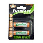 Everfast Rechargeable ACCU Battery(set of 2) NI-MH (AA)2100mAh 