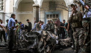 Syria: Muslims explode car bomb in front of church, murder at least seven Christians