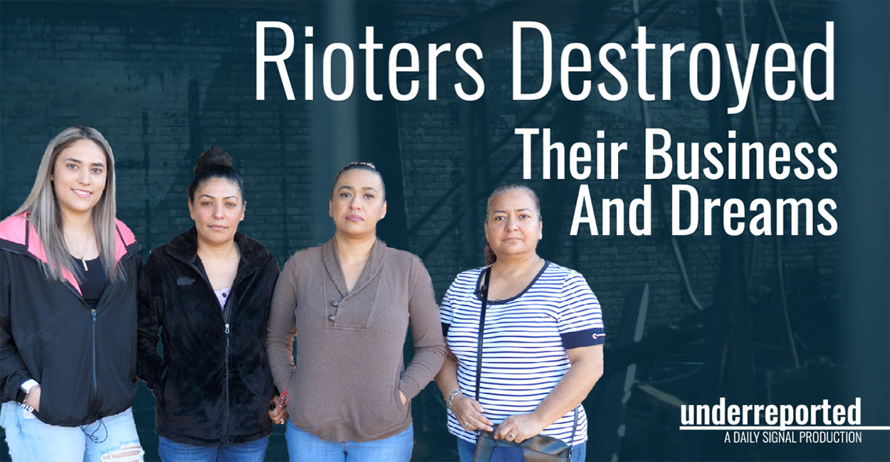 Rioters in Kenosha Burned This Immigrant Family's Business to the Ground