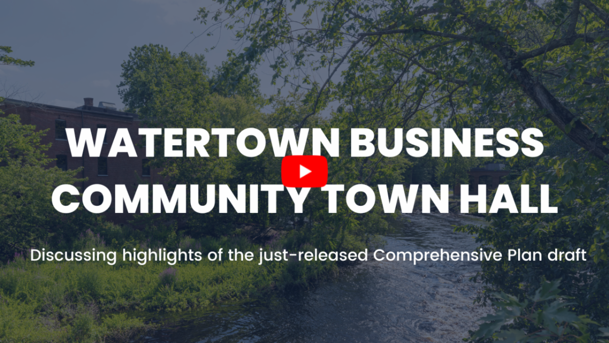 Watertown Business Community Town Hall YouTube Thumbnail