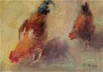 2 Hens - Posted on Tuesday, November 11, 2014 by Christine Bayle
