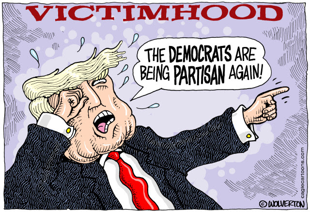 Trump exploits victimhood and grievance to steal power while destroying democracy