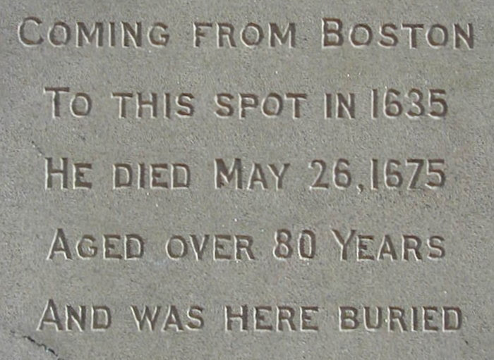 William Blackstone Memorial Park