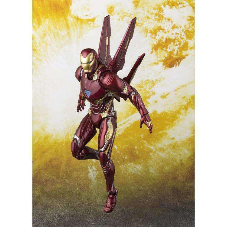 Image of Avengers: Infinity War S.H.Figuarts Iron Man Mark L With Nano-Weapon Set - BACKORDERED SHIPS JUNE 2019