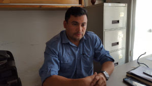 Marlon Calles, regidor por la Alianza-PINU de la Municipal de Marcala