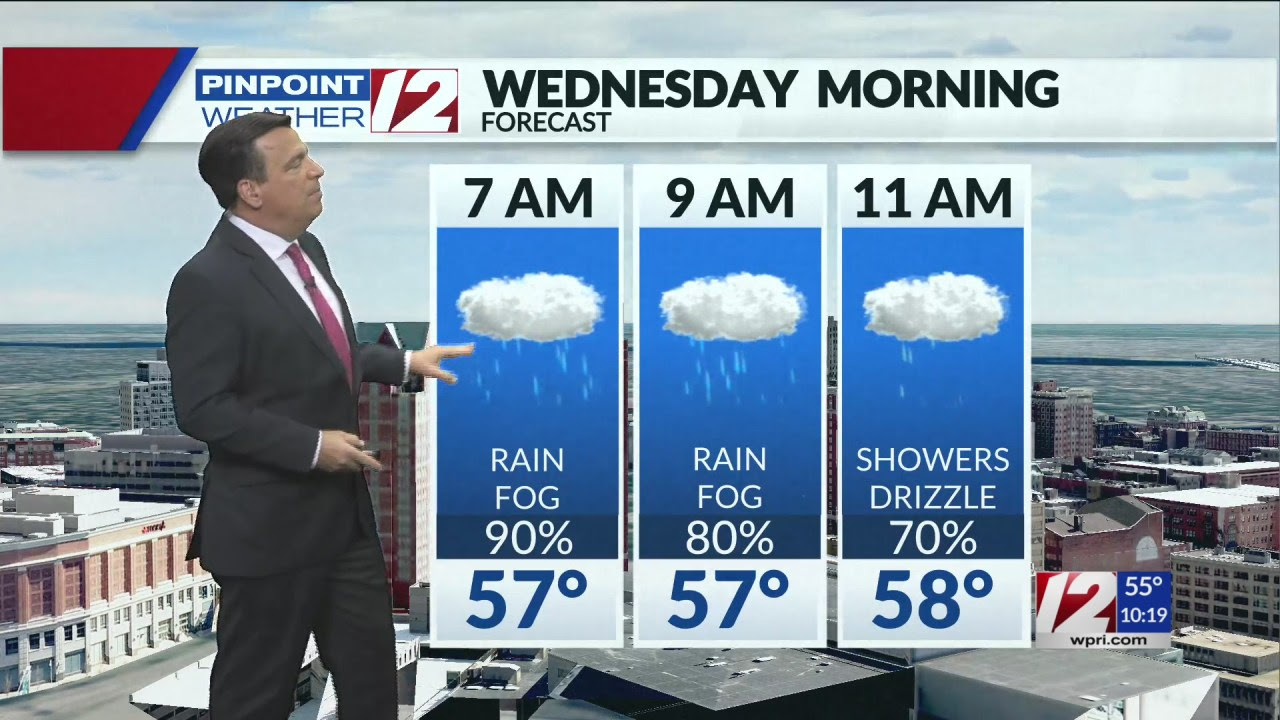 Weather Now: Chilly Rain, A Few Thunderstorms  Through Wednesday