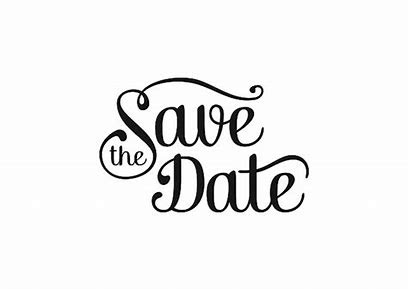 Image result for Black & White Save the Date