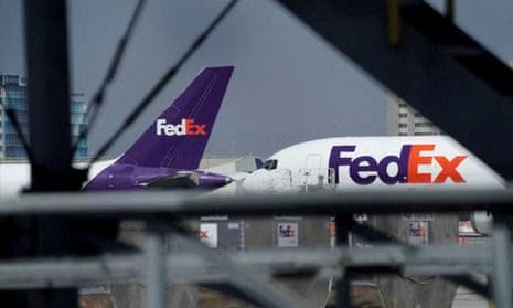 FedEx air freight cargo planes