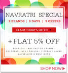 Nykaa.com Navratri 9 Brand 9 Day 9 Offer