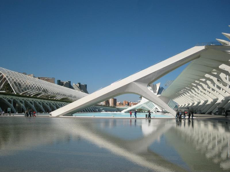 Valencia, Spain has beautiful, modern sites to explore.