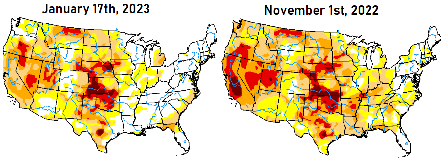 Drought Monitor 1.22.23